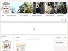 Tablet Screenshot of jf-santamariadelamas.pt